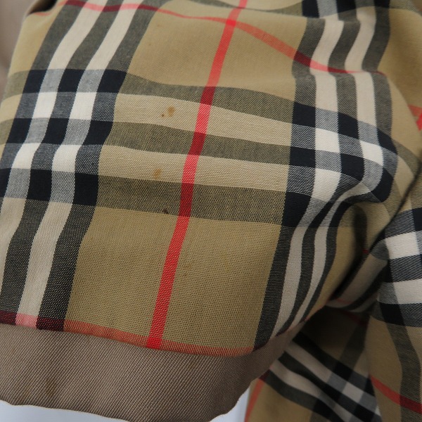 実際に弊社で買取させて頂いたBURBERRY'S/バーバリーズ ノバチェック トレンチコート/42の画像 4枚目