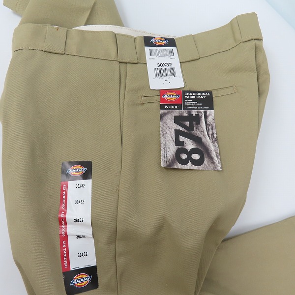 実際に弊社で買取させて頂いた【未使用】Dickies/ディッキーズ ワークパンツ/チノパン/カーキ/ 30の画像 5枚目
