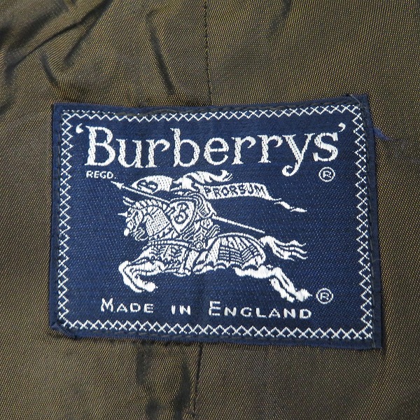 実際に弊社で買取させて頂いたBURBERRYS/バーバリーズ メルトン ウール コートの画像 2枚目