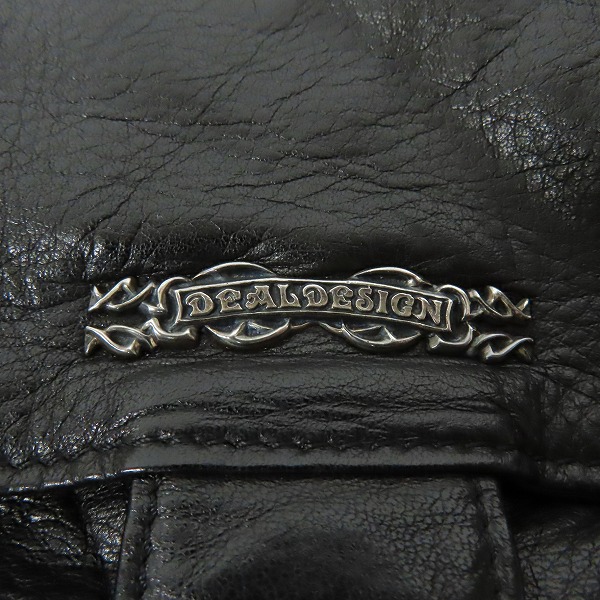 実際に弊社で買取させて頂いたDEAL DESIGN/ディールデザイン レザーショルダーバッグの画像 4枚目