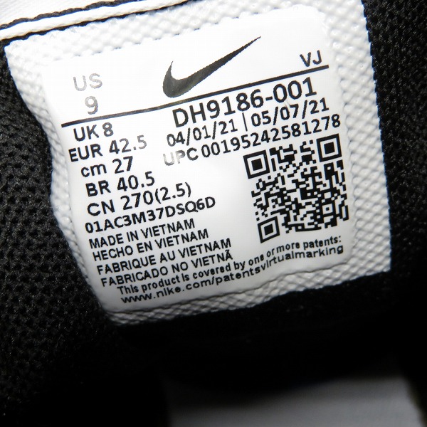 実際に弊社で買取させて頂いた【未使用】NIKE×sacai×JEAN PAUL GAULTIER/ナイキ×サカイ×ゴルチエ LDVAPORWAFFLE MIX/ヴェイパーワッフル DH9186-001/27の画像 5枚目