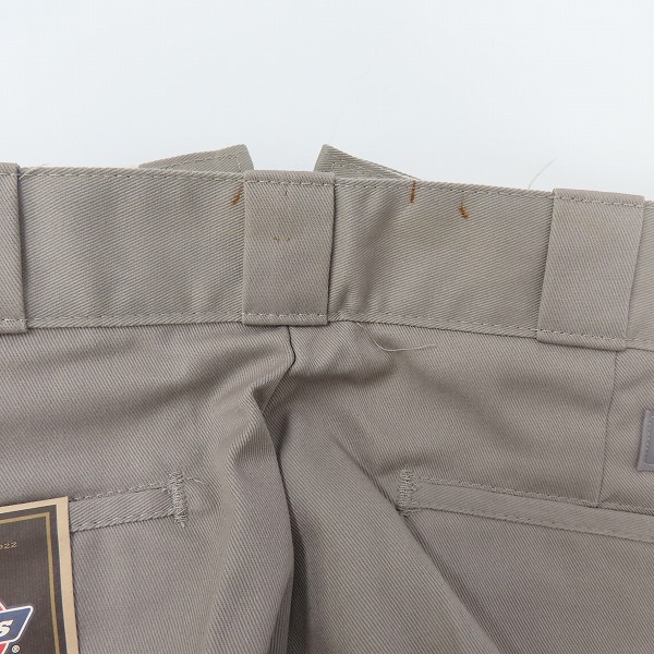 実際に弊社で買取させて頂いた【未使用】Dickies/ディッキーズ ワークパンツ/チノパン/グレー/ 28の画像 8枚目