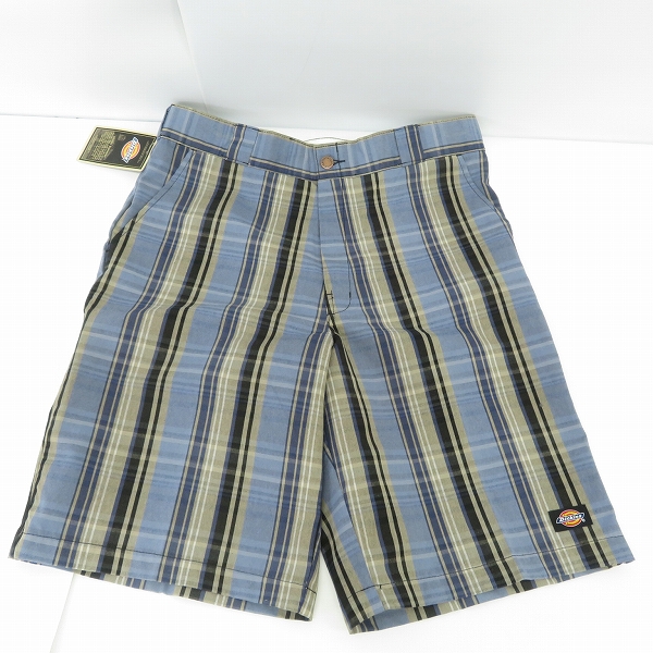 実際に弊社で買取させて頂いた【おまとめ品】Dickies/ディッキーズ MULTI USE POCKET SHORTS/マルチユーズ ポケット ショーツ/チェック柄 ハーフパンツ/34の画像 4枚目