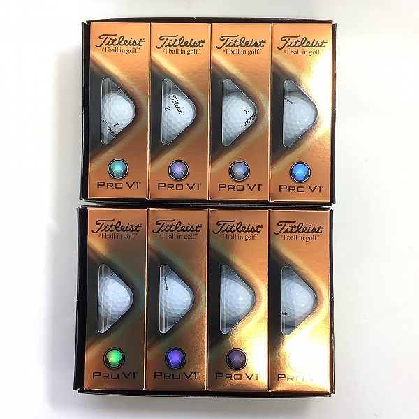 実際に弊社で買取させて頂いた【未使用】Titleist/タイトリスト PRO V1 ホワイト ゴルフボール 2ダース