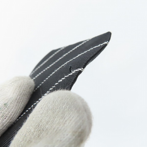 実際に弊社で買取させて頂いたGIVENCHY/ジバンシィ ストライプ柄刺繍 シルクネクタイ の画像 6枚目