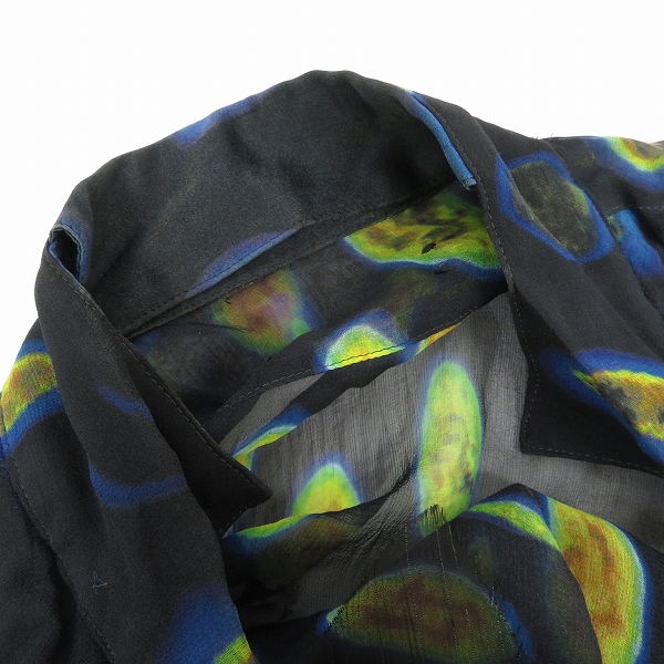 実際に弊社で買取させて頂いたIF SIX WAS NINE/イフシックスワズナイン 総柄タキシードシャツ TXS-3/DX 0の画像 5枚目