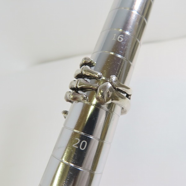 実際に弊社で買取させて頂いた【ギャラ付き】CRAZY PIG/クレイジーピッグ BONE HAND/ボーンハンドリング 18-18.5号の画像 6枚目