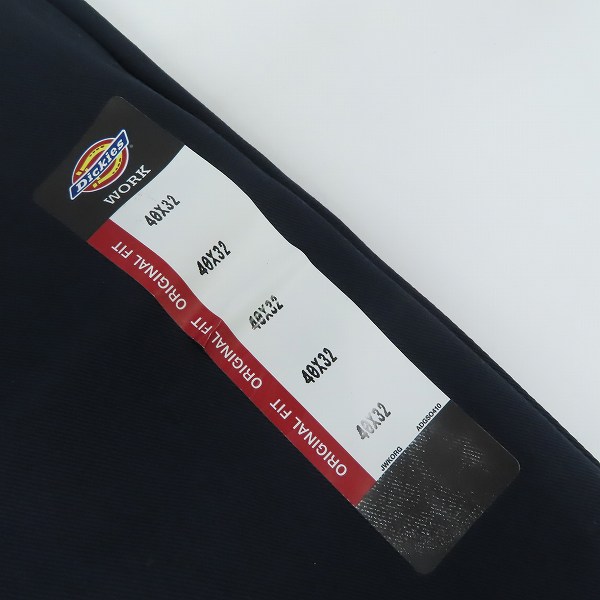 実際に弊社で買取させて頂いた(2)【未使用】Dickies/ディッキーズ ワークパンツ/チノパン ダークネイビー 874DN/40の画像 5枚目