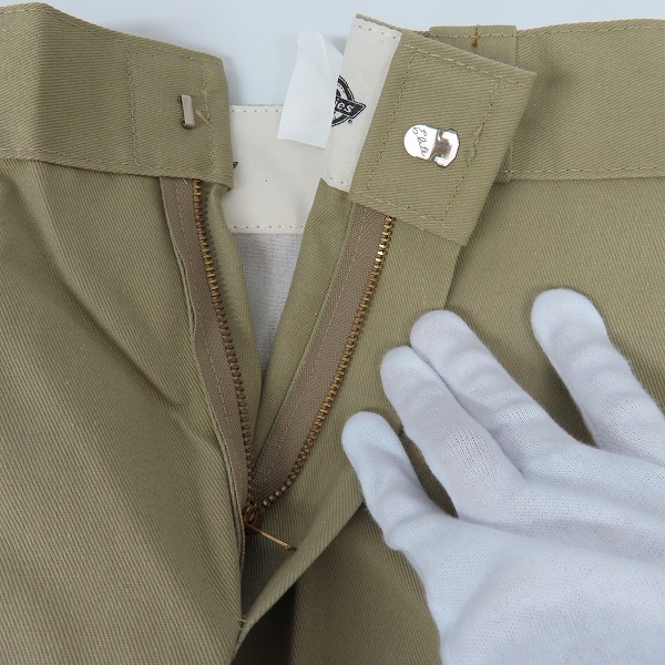 実際に弊社で買取させて頂いた【未使用】Dickies/ディッキーズ ワークパンツ/チノパン/カーキ/ 30の画像 6枚目