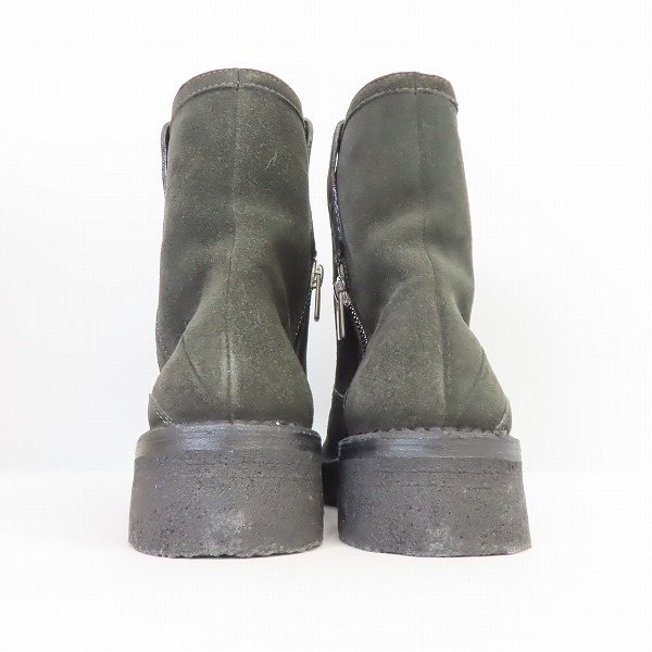 実際に弊社で買取させて頂いたCoSTUME NATIONAL HOMME/コスチュームナショナルオム サイドジップ 内ボア スエードレザー ショートブーツ/7の画像 1枚目