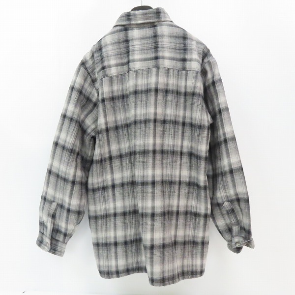 実際に弊社で買取させて頂いたDickies/ディッキーズ BUILT TO WORK シェルパライン シャツジャケット プレイドチェック/Lの画像 1枚目