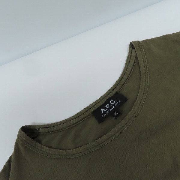 実際に弊社で買取させて頂いたDickies/ディッキーズ A.P.C./アーペーセー Tシャツ/半袖 /XL 2点セットの画像 4枚目