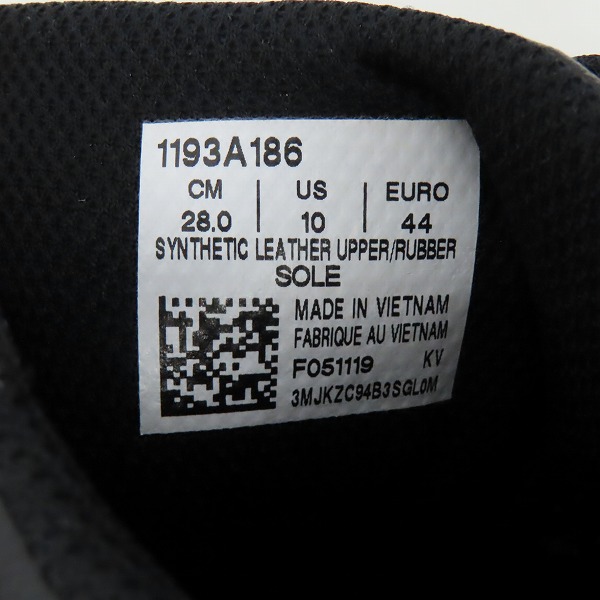 実際に弊社で買取させて頂いたasics/アシックス LYTECOURT ローカットスニーカー 1193A186 /28の画像 5枚目