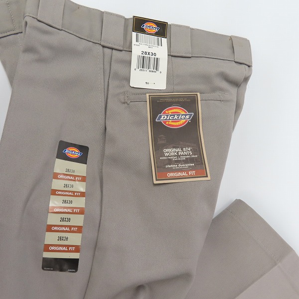 実際に弊社で買取させて頂いた【未使用】Dickies/ディッキーズ ワークパンツ/チノパン/グレー/ 28の画像 5枚目