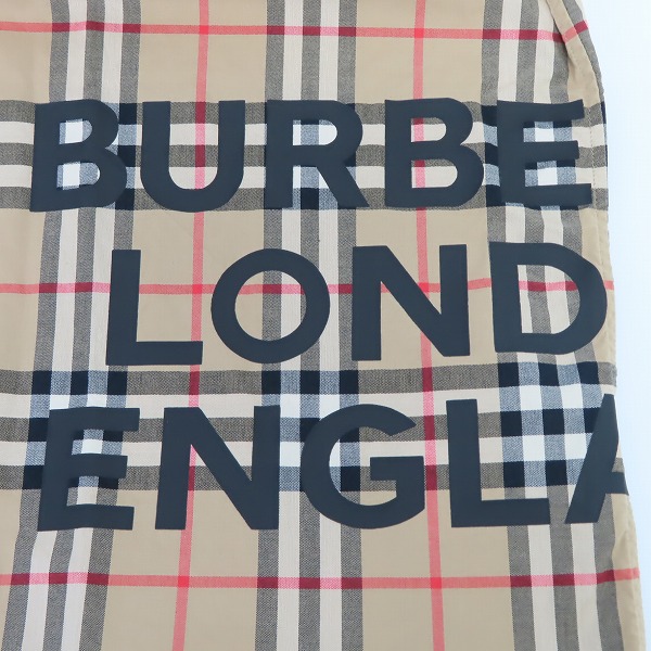 実際に弊社で買取させて頂いたBURBERRY/バーバリー チェック柄 ショートスリーブ 半袖シャツ 8017301/Mの画像 6枚目