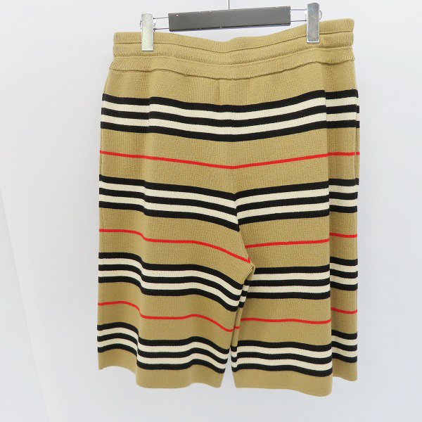 実際に弊社で買取させて頂いたBURBERRY/バーバリー ニットショーツ ハーフパンツ ベージュ/Mの画像 1枚目