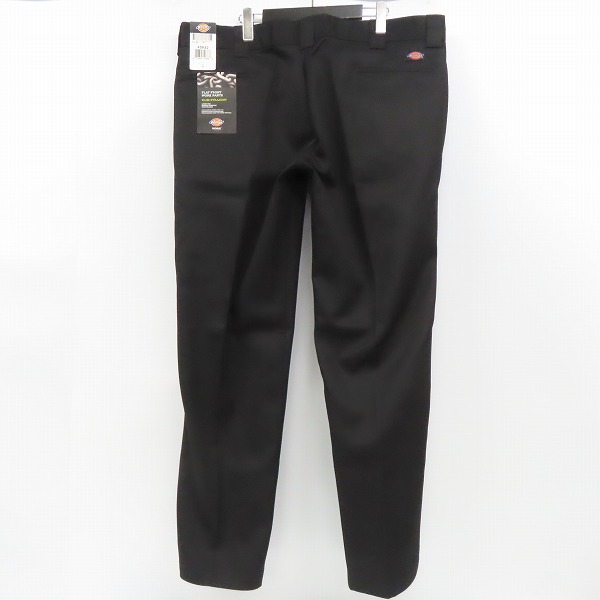 実際に弊社で買取させて頂いた【未使用】Dickies/ディッキーズ ワークパンツ/チノパン ブラック 40の画像 1枚目