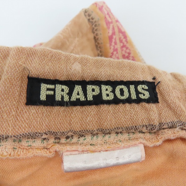 実際に弊社で買取させて頂いたFRAPBOIS/フラボア 総柄ハーフパンツ /1の画像 2枚目
