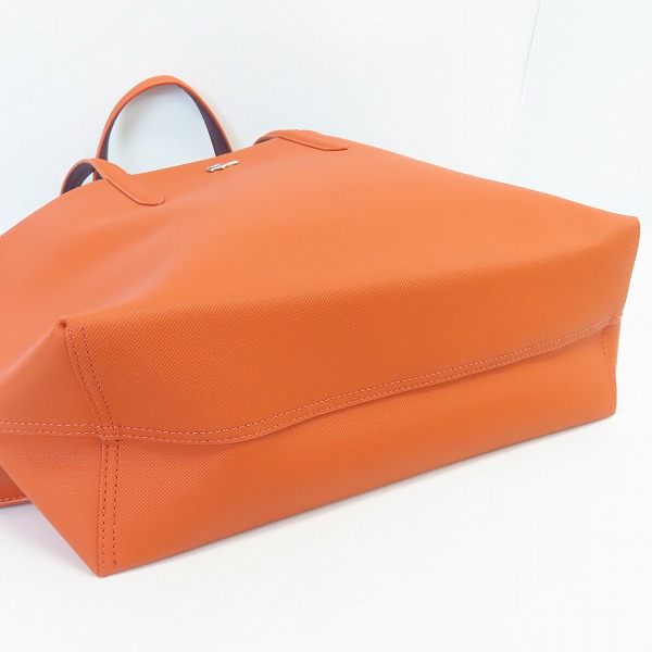 実際に弊社で買取させて頂いたLACOSTE/ラコステ ポーチ付き リバーシブル トートバッグの画像 4枚目