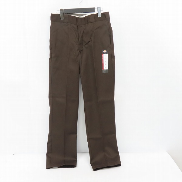 実際に弊社で買取させて頂いた【未使用】Dickies/ディッキーズ ワークパンツ/チノパン /ダークブラウン/30