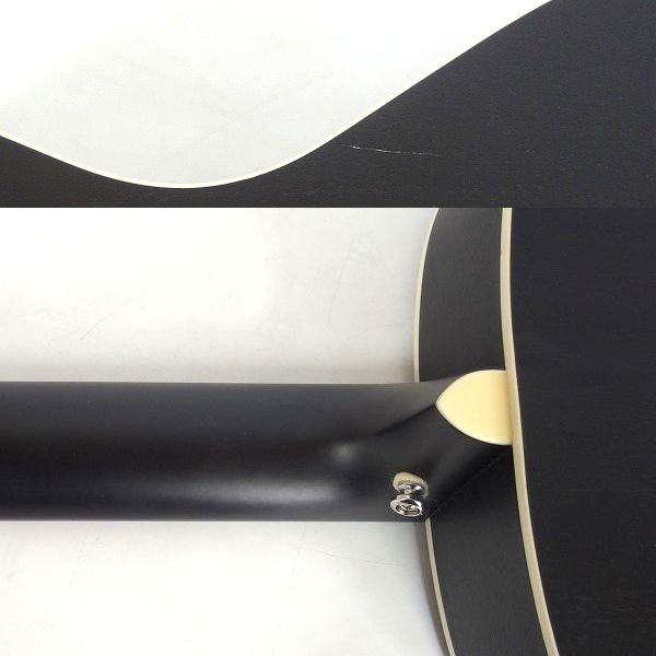 実際に弊社で買取させて頂いた★Stafford/スタッフォード SF-3F BK エレアコ/アコースティックギター ソフトケース付の画像 8枚目