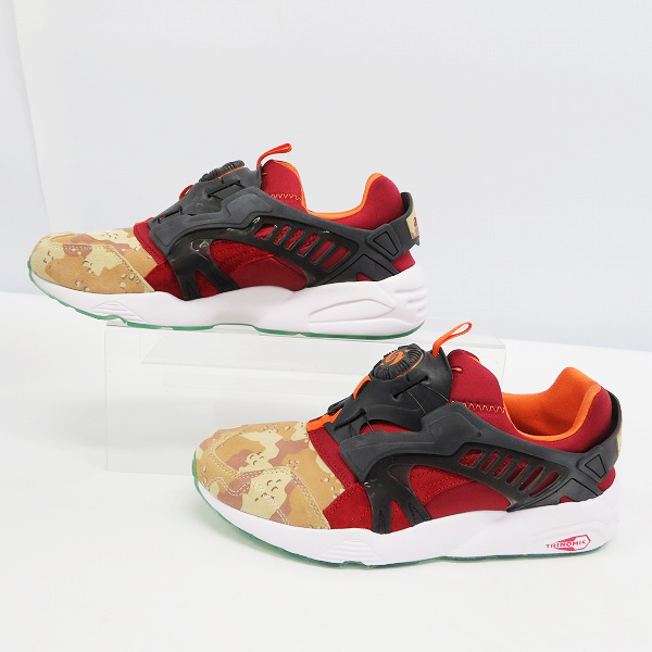 実際に弊社で買取させて頂いたTITLO×ATMOS×PUMA/ティトロ×アトモス×プーマ ディスク ブレイズ デザート ダスク 363063-01/28の画像 3枚目