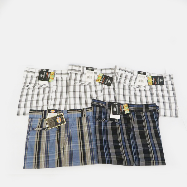 実際に弊社で買取させて頂いた【おまとめ品】Dickies/ディッキーズ MULTI USE POCKET SHORTS チェック柄 ハーフパンツ Size：32