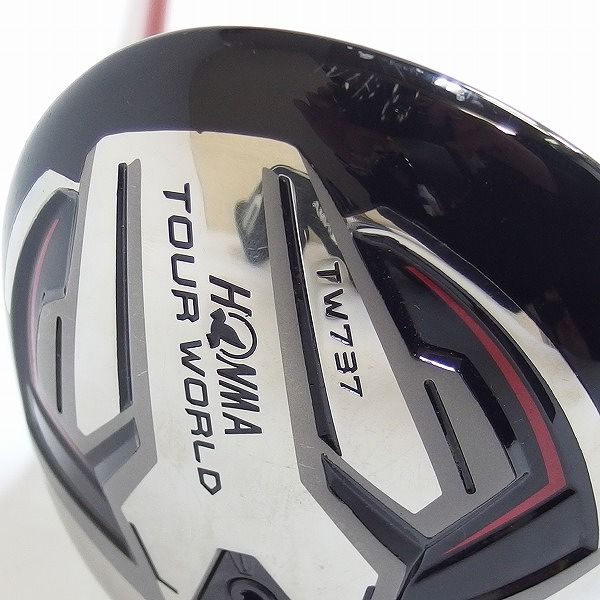 実際に弊社で買取させて頂いたHONMA/ホンマ TOUR WORLD TW737 ドライバー 1w/10.5° VIZARD EX-C55 FLEX：S ヘッドカバー付き の画像 4枚目