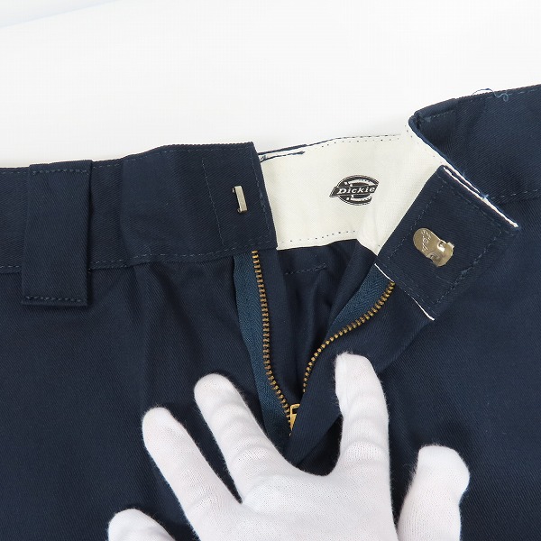 実際に弊社で買取させて頂いた【未使用】Dickies/ディッキーズ ワークパンツ/チノパン/ネイビー/ 30の画像 6枚目