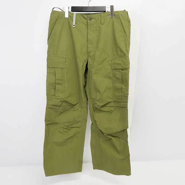 実際に弊社で買取させて頂いたuniform experiment/ユニフォームエクスペリメント カーゴパンツ/ワークパンツ オリーブグリーン系/3