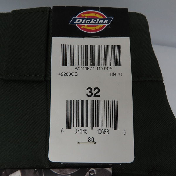 実際に弊社で買取させて頂いた【未使用】Dickies/ディッキーズ MULTI-POCKET WORK SHORTS/マルチポケット ワーク ショーツ ダークグリーン/3点セットの画像 7枚目