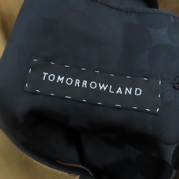 実際に弊社で買取させて頂いた【未使用】TOMORROWLAND/トゥモローランド シルク混 テーラード ジャケット/44の画像 2枚目