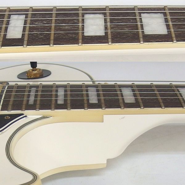 実際に弊社で買取させて頂いた★Epiphone/エピフォン Les Paul Custom Pro/レスポールカスタム プロ コイルタップ＆フェイズ搭載 ソフトケース付の画像 3枚目