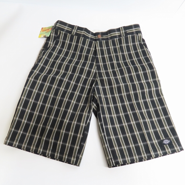 実際に弊社で買取させて頂いた【おまとめ品】Dickies/ディッキーズ MULTI USE POCKET SHORTS/マルチユーズ ポケット ショーツ/チェック柄 ハーフパンツ/36の画像 1枚目