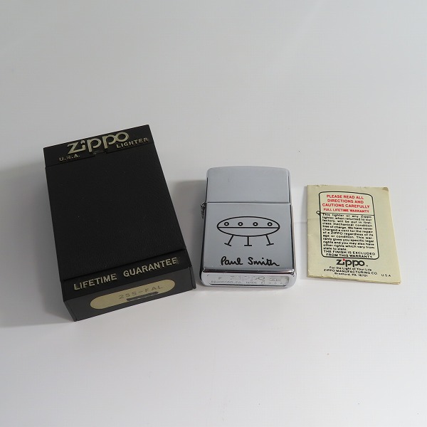 実際に弊社で買取させて頂いたZIPPO/ジッポー Paul Smith/ポールスミス 97年製の画像 6枚目