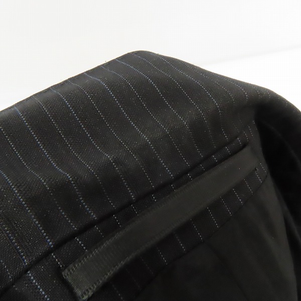 実際に弊社で買取させて頂いたHUGO BOSS/ヒューゴボス ストライプ柄 ウールテーラードジャケット 48の画像 6枚目