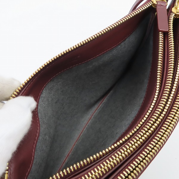 実際に弊社で買取させて頂いたCELINE/セリーヌ TRIO/トリオ ショルダーバッグの画像 5枚目