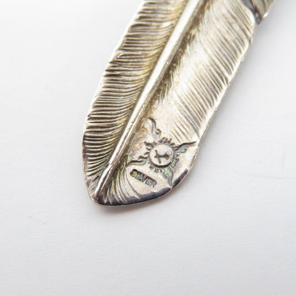 実際に弊社で買取させて頂いたFIRST ARROWS/ファーストアローズ K18ハートフェザー付 フェザーペンダントトップの画像 4枚目