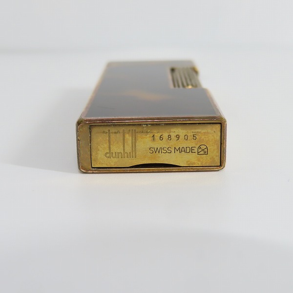 実際に弊社で買取させて頂いたdunhill/ダンヒル マーブル柄 サイドローラー ガスライターの画像 2枚目