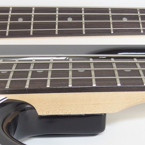 実際に弊社で買取させて頂いた★BUSKER'S/バスカーズ BJB-STD BLACK ジャズベース Type ソフトケース付の画像 3枚目