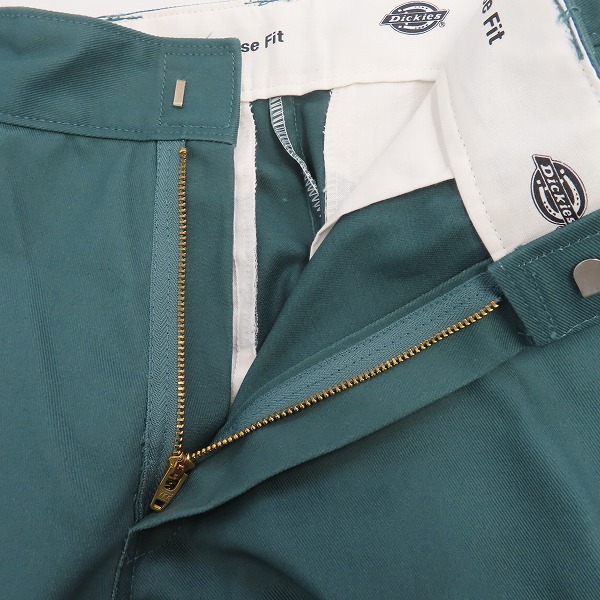 実際に弊社で買取させて頂いたDickies/ディッキーズ LOOSE FIT ワークパンツ グリーン/30の画像 4枚目