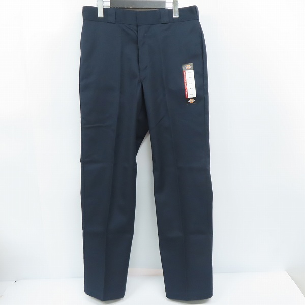 実際に弊社で買取させて頂いた【未使用】Dickies/ディッキーズ ワークパンツ/チノパン ダークネイビー 874DN/34
