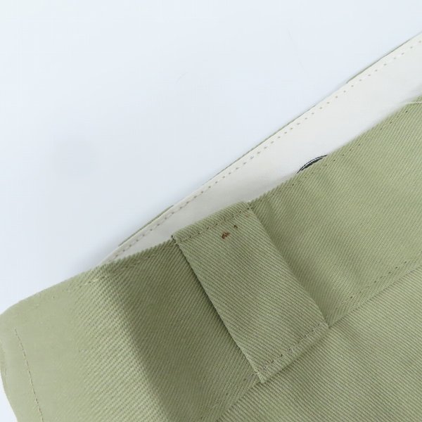 実際に弊社で買取させて頂いた(1)【未使用】Dickies/ディッキーズ ワークパンツ/チノパン カーキ 874KH/34の画像 6枚目