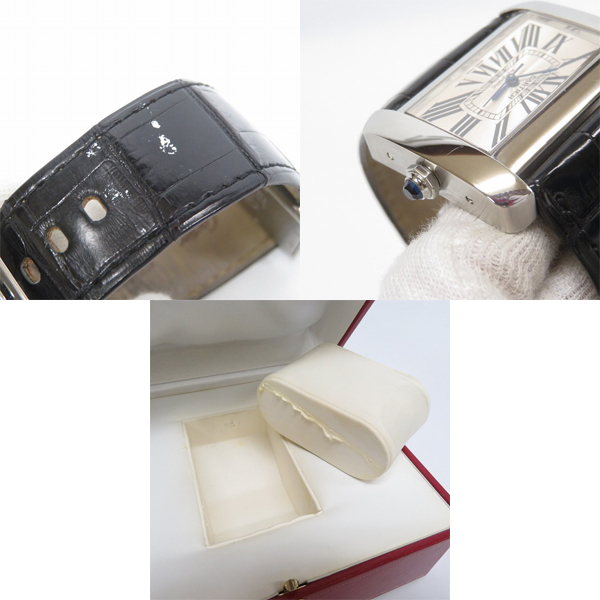 実際に弊社で買取させて頂いたCartier/カルティエ タンクディヴァン LM 自動巻き 腕時計/W6300755の画像 8枚目
