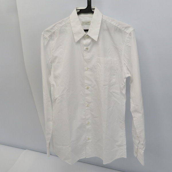 実際に弊社で買取させて頂いたDries Van Noten/ドリスヴァンノッテン 長袖シャツ/ホワイト /44