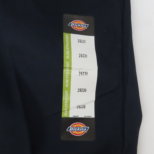 実際に弊社で買取させて頂いた(2)【未使用】Dickies/ディッキーズ ワークパンツ/チノパン ネイビー 29の画像 8枚目