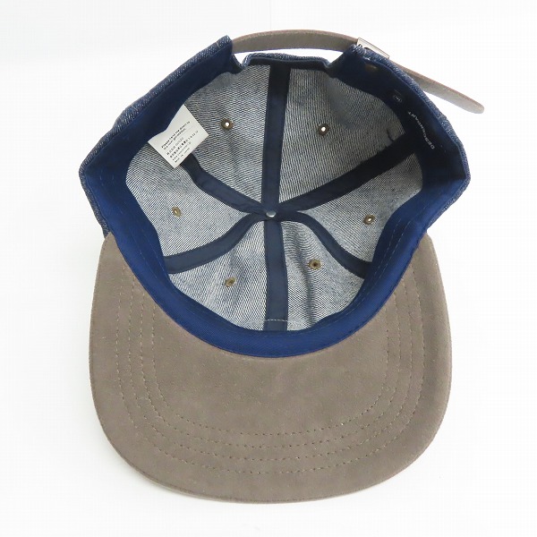 実際に弊社で買取させて頂いたDESCENDANT/ディセンダント デニム キャップ/Fの画像 2枚目