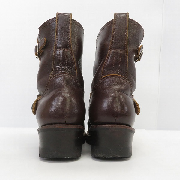 実際に弊社で買取させて頂いたTHE FLAT HEAD/フラットヘッド レザー エンジニアブーツ/26.0の画像 1枚目