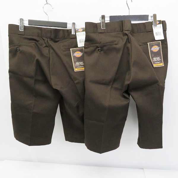 実際に弊社で買取させて頂いた【未使用】Dickies/ディッキーズ MULTI USE POCKET SHORTS/マルチユーズ ポケット ショーツ/ハーフパンツ/ブラウン系/2点セットの画像 1枚目