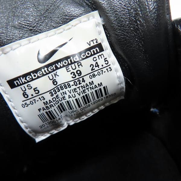 実際に弊社で買取させて頂いたNIKE×ATMOS/ナイキ×アトモス AIR MAX 90 PREMIUM スニーカー ブラック タイガー カモ 333888-024/24.5の画像 5枚目